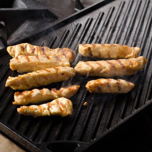 롯지 [아마존베스트]Lodge Cast Iron Reversible Grill/Griddle, LDP3, 16.75 x 9.5