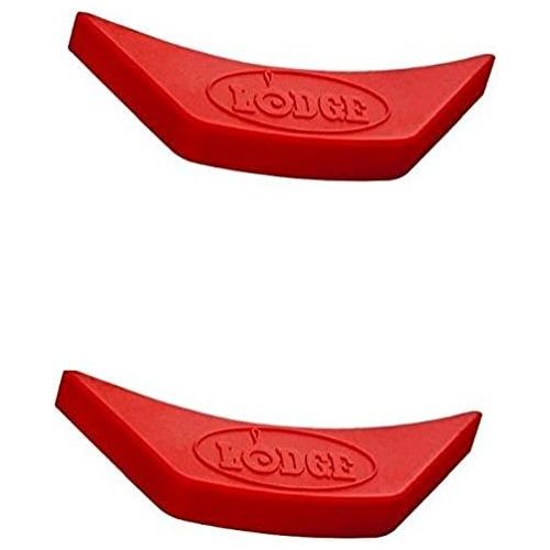 롯지 [아마존베스트]Lodge ASAHH41 Silicone Assist Handle Holder, Red (2-Pack)