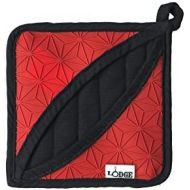 [아마존베스트]Lodge Manufacturing Company ASFPH41 trivet/potholder, Red/Black