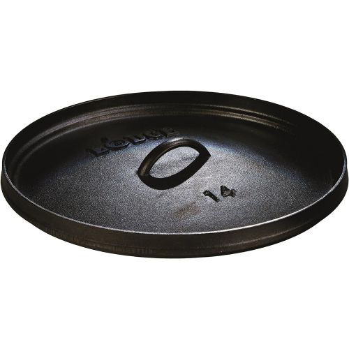 롯지 [아마존베스트]Lodge L14DCO3 Deep Camp Dutch Oven, 10 Qt ,Black