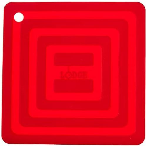 롯지 LODGE Red Silicone Pot Holder, 1 EA