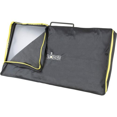 롯지 Lodge AT-7 Fits (model A5-7) Outdoor Cooking Table Cover, One Size, Black