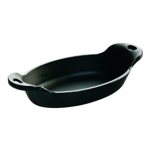 롯지 Lodge LMSOV Oval Mini Server, Black, 9-Ounce