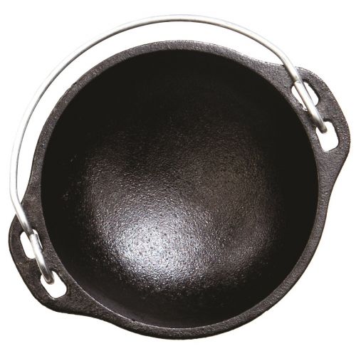 롯지 Lodge HCK Country Kettle, Cast Iron, 1 pint, Black