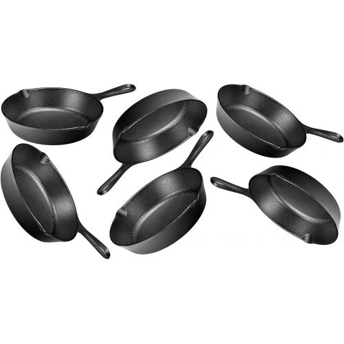 롯지 Lodge Skillet Spoon Rest Cast Iron 3-1/2 Dia. (6 pack)