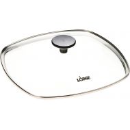 Lodge GCSQ10 Square Glass Cover Lid, 10.5-Inch, Clear