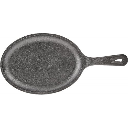 롯지 Lodge LOS3 Cast Iron Oval Serving Griddle