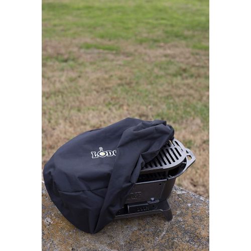 롯지 Lodge AT-410 Fits (Model L410) Sportsmans Grill Cover, One Size, Black