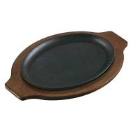 Lodge Cast Iron Handleless Oval Serving Griddle - 6 per case.