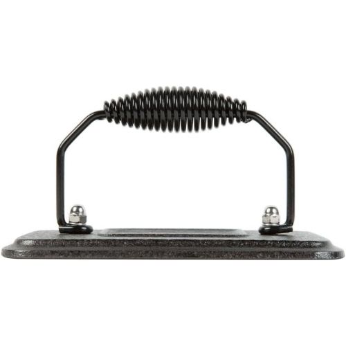 롯지 Lodge LGPR3 Cast Iron Round Grill Press, Pre-Seasoned, 7.5-inch