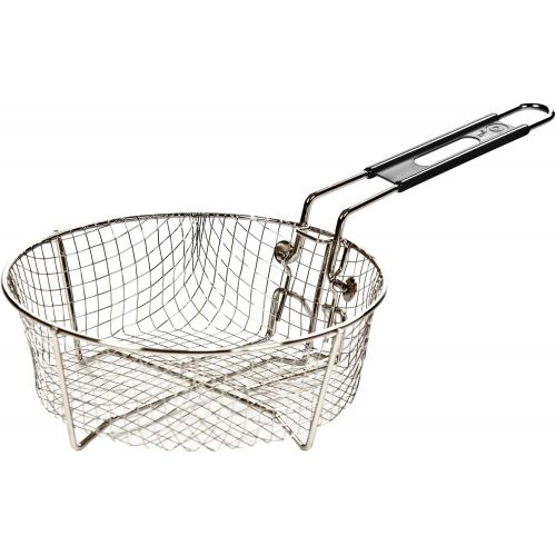 롯지 Lodge 8FB2 Deep Fry Basket, 9-inch: Home & Kitchen