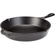 Lodge L8SK3 Cast Iron Skillet and Ready for Stove Top or Oven Use, 10.25, Black