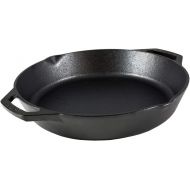 Lodge L10SKL Cast Iron Dual Handle Pan, 12 inch,Black