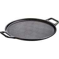 Lodge P14P3 Cast Iron Baking Pan, 14, Black