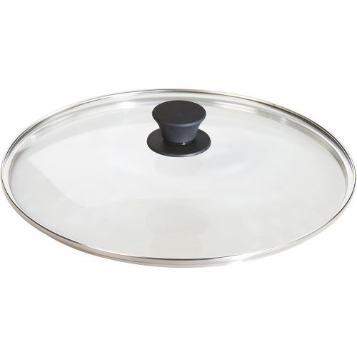 롯지 Lodge Tempered Glass Lid (12 Inch)  Fits Lodge 12 Inch Cast Iron Skillets and 7 Quart Dutch Ovens