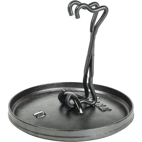 롯지 Lodge A5-11 4-in-1 Camp Dutch Oven Tool, 10.82, Black