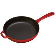 Lodge EC11S43 Enameled Cast Iron Skillet, 11-inch, Red