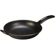 Lodge Pro-Logic Seasoned Cast Iron Skillet - 10 Inch Modern Design Cast Iron Frying Pan with Assist Handle (Made in USA)