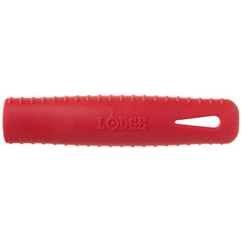 롯지 Lodge Silicone Hot Handle Holders for Carbon Steel Pans, Red