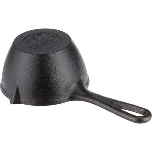 롯지 Lodge Cast Iron Silicone Brush Melting Pot, 15.2 oz, Black