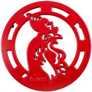 Lodge Manufacturing 8 Red Rooster Trivet /EC8RT43