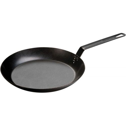 롯지 Lodge Carbon Steel Skillet, Pre-Seasoned, 12-inch