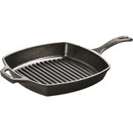 [무료배송]Lodge Cast Iron Grill Pan, 10.5 inch, Black