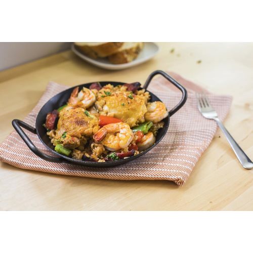 롯지 Lodge Manufacturing Company carbon steel skillet, 8, Black