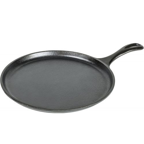 롯지 [무료배송]Lodge Wildlife Series-10.5 Cast Iron Griddle with Moose Scene, 10.5, Black