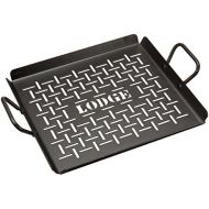 Lodge CRSGP12 Carbon Steel Grilling Pan, Pre-Seasoned, 12-inch