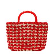 Loeffler Randall Audrey Straw Tote