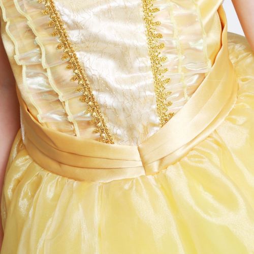  Loel loel Girls Princess Belle Costume Party Fancy Dress Up