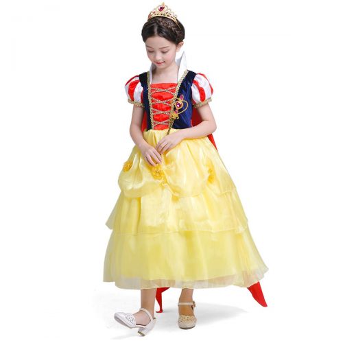  Loel loel Little Girls Princess Snow White Costume Dress Up