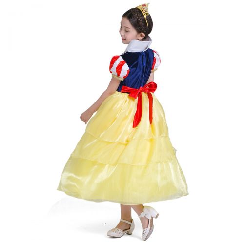  Loel loel Little Girls Princess Snow White Costume Dress Up