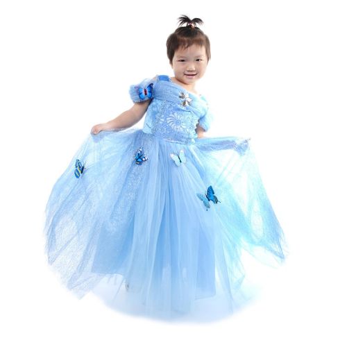  Loel loel Girls New Princess Dress Butterfly Party Costumes