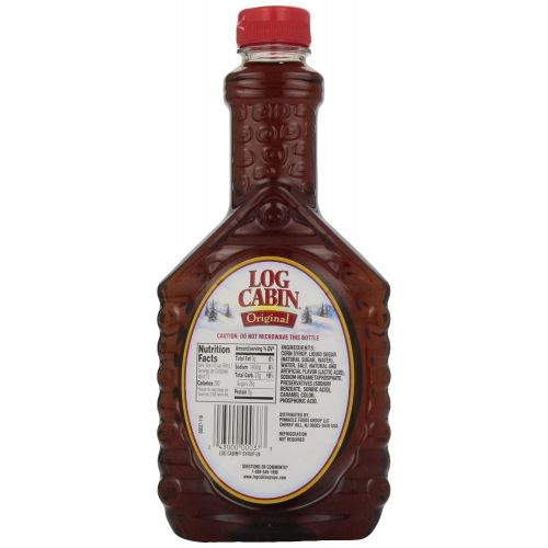  Log Cabin Syrup, Original, 24 Ounce (Pack of 12)