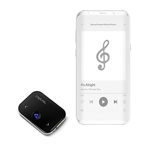  [아마존베스트]-Service-Informationen Bluetooth 4.2 audio transmitter and receiver (transmitting and receiving) with hands-free function for car radio, smartphone (Samsung, Apple, Huawei, Sony, LG), HiFi system etc.