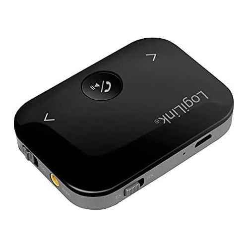  [아마존베스트]-Service-Informationen Bluetooth 4.2 audio transmitter and receiver (transmitting and receiving) with hands-free function for car radio, smartphone (Samsung, Apple, Huawei, Sony, LG), HiFi system etc.