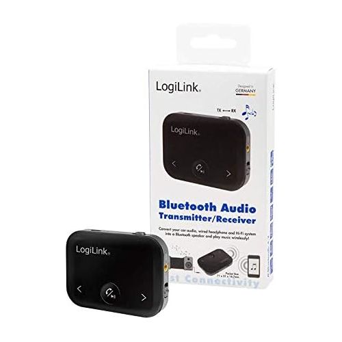  [아마존베스트]-Service-Informationen Bluetooth 4.2 audio transmitter and receiver (transmitting and receiving) with hands-free function for car radio, smartphone (Samsung, Apple, Huawei, Sony, LG), HiFi system etc.