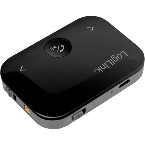  [아마존베스트]-Service-Informationen Bluetooth 4.2 audio transmitter and receiver (transmitting and receiving) with hands-free function for car radio, smartphone (Samsung, Apple, Huawei, Sony, LG), HiFi system etc.