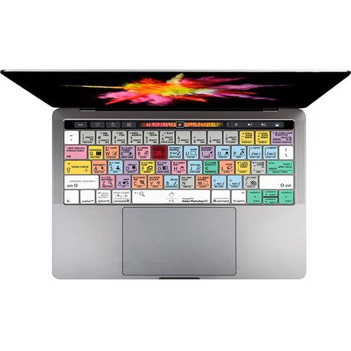  Logickeyboard Adobe Photoshop CC Keyboard Cover for 13.3 & 15.4