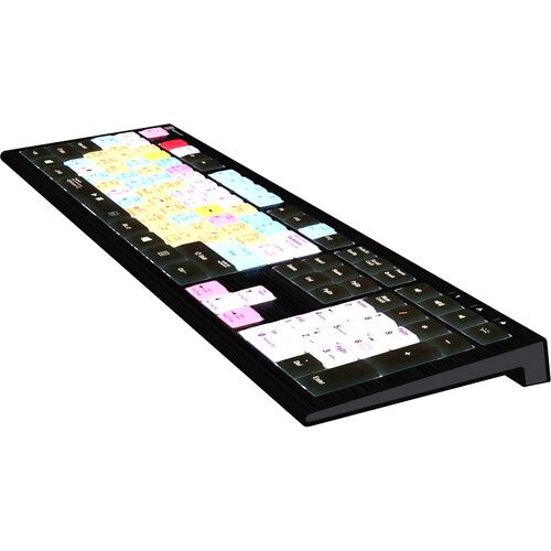  Logickeyboard ASTRA 2 Backlit Keyboard for Adobe Lightroom CC (Windows, US English)