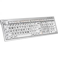 Logickeyboard Large Print ALBA Mac Pro American English Keyboard (Black on White)