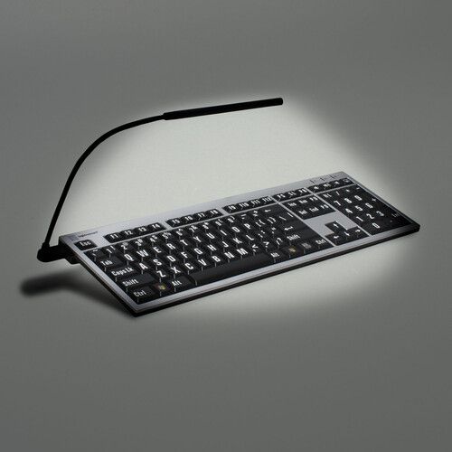  Logickeyboard LogicLight V2 USB LED Keyboard Lamp (Black)