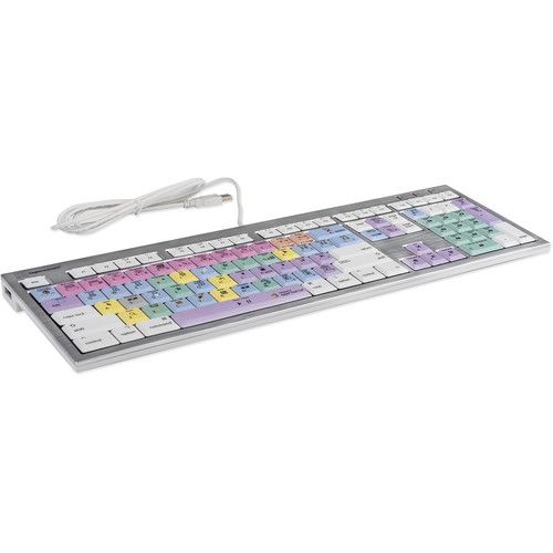  Logickeyboard ALBA Mac Final Cut Pro X Keyboard (American English)