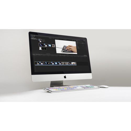  Logickeyboard ALBA Mac Final Cut Pro X Keyboard (American English)