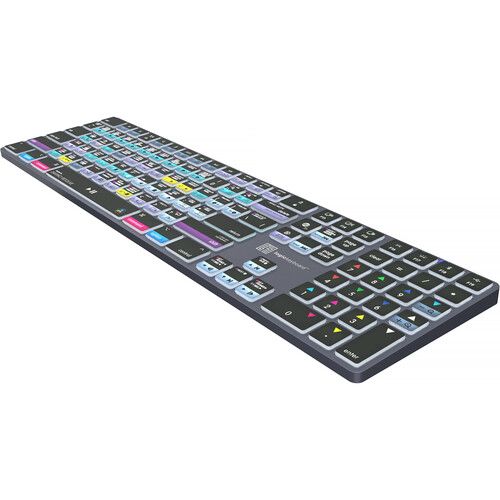  Logickeyboard TITAN Wireless Keyboard for DaVinci Resolve (Mac)