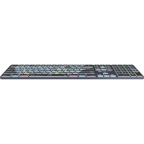  Logickeyboard TITAN Wireless Keyboard for DaVinci Resolve (Mac)