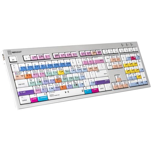  Logickeyboard ALBA Keyboard for PreSonus Studio One 4 (Mac, American English)