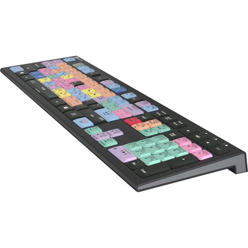  Logickeyboard ASTRA 2 Backlit Keyboard for Magix Vegas Pro 16 (Windows, US English)